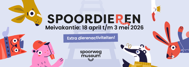 Meivakantie in het Spoorwegmuseum - Spoordieren